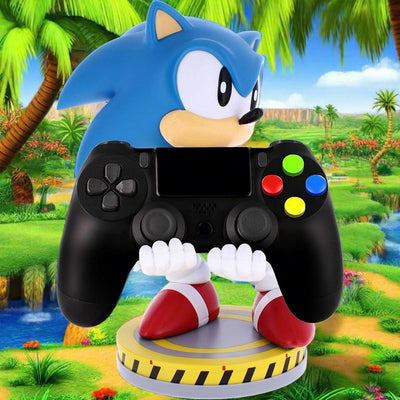 Sonic the Hedgehog SONIC - Sliding - Holdem Figure 11cm - Controller & Mobile Support Figurine
