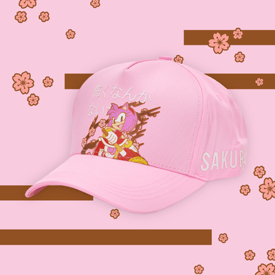 SEGA SHOP UK Sega Sakura Range Amy Rose Pink Snapback
