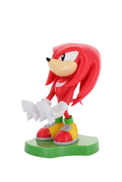 Sonic the Hedgehog KNUCKLES - Sliding - Holdem Figure 11cm - Controller & Mobile Support Figurine