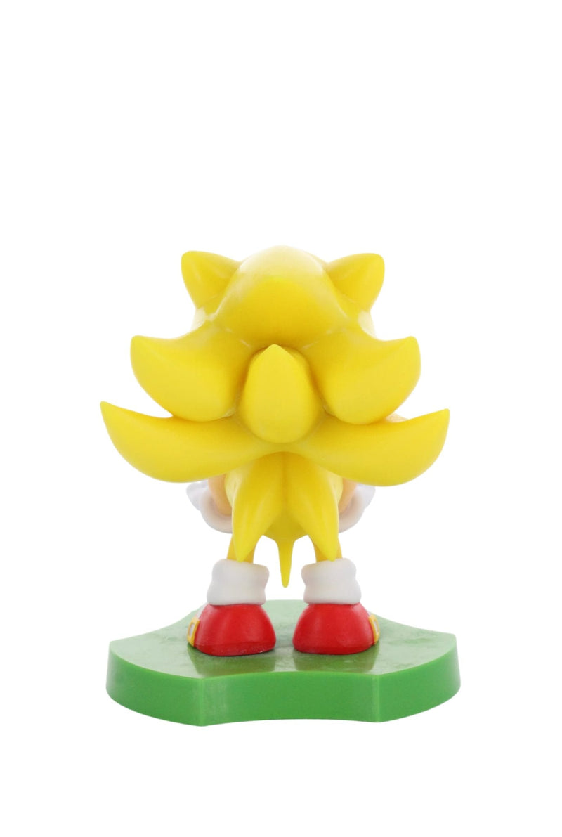 Sonic the Hedgehog SUPER SONIC - Sliding - Holdem Figure 11cm - Controller & Mobile Support Figurine
