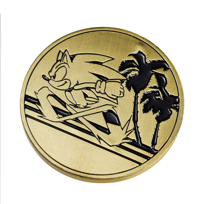 SEGA SHOP UK Official Sonic the Hedgehog Running Collectors Coin