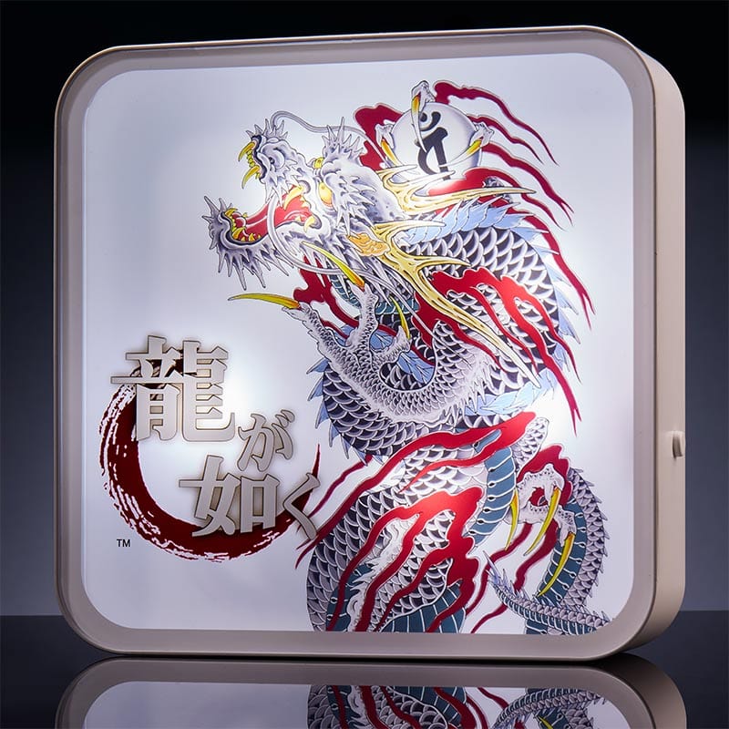 Yakuza Official Like a Dragon & Yakuza Acrylic Perspex Desk Lamp / Wall Light