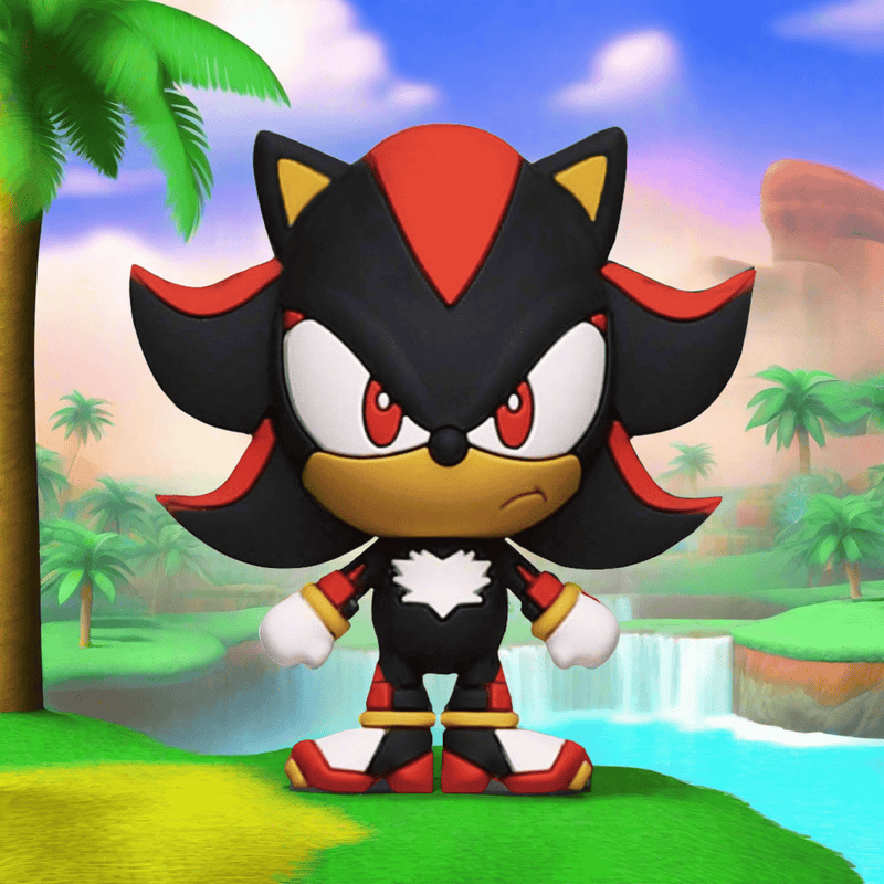 Sonic The Hedgehog Sonic - The Hedgehog Magnet Shadow