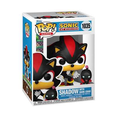 Sonic The Hedgehog Sonic The Hedgehog POP & Buddy! Vinyl Figure Shadow w/DChao 9 cm